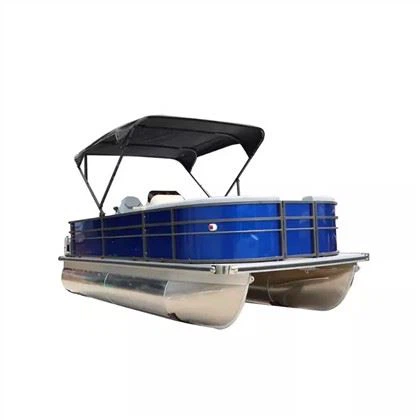 Pontoon rör úr áli